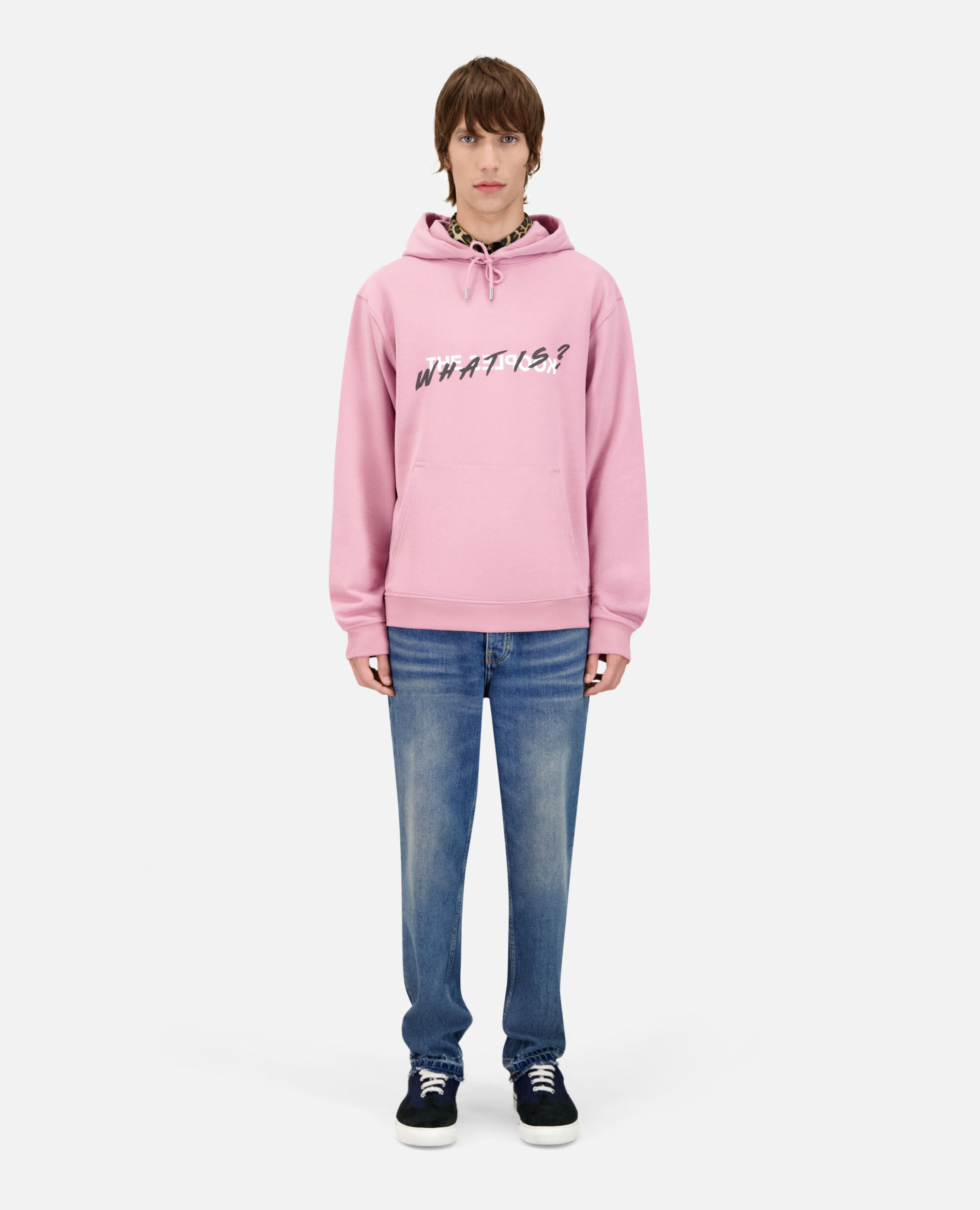 Sweatshirt à capuche What is lilas, PINK WOOD, hi-res image number null