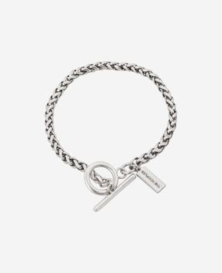 The Kooples MEN SILVER medium silver chain bracelet