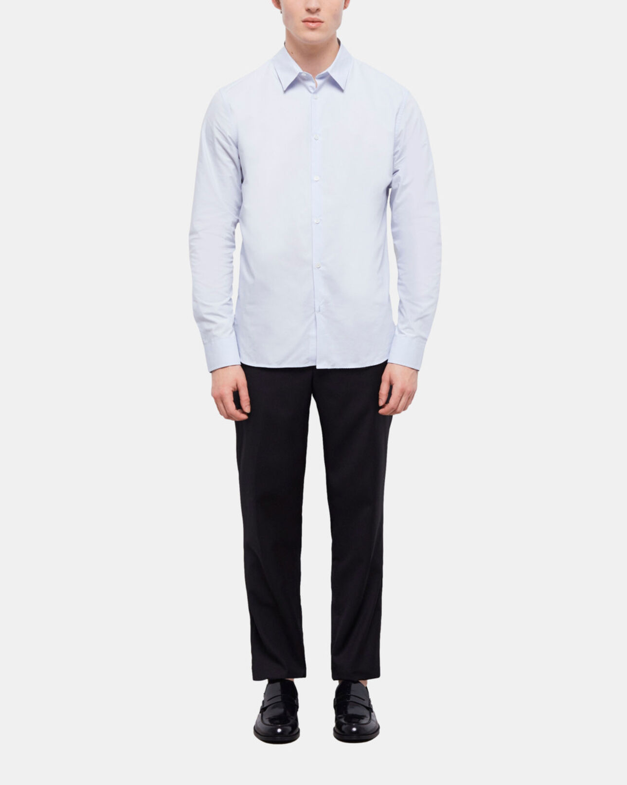 The Kooples HOMME LIGHT BLUE chemise formelle bleue