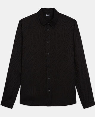 The Kooples HOMME BLACK chemise noire