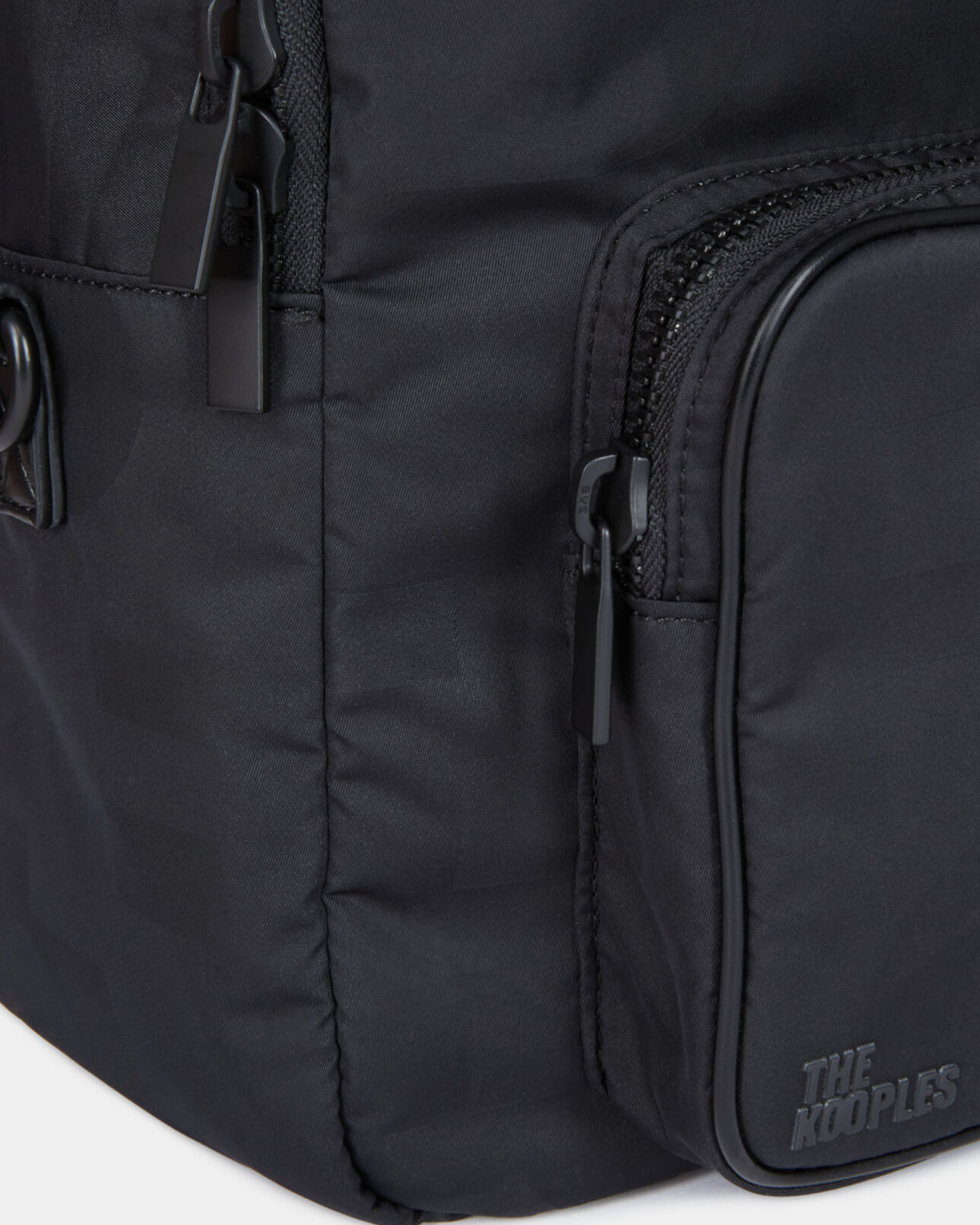 The Kooples MIXTE BLACK sac à dos logo the kooples