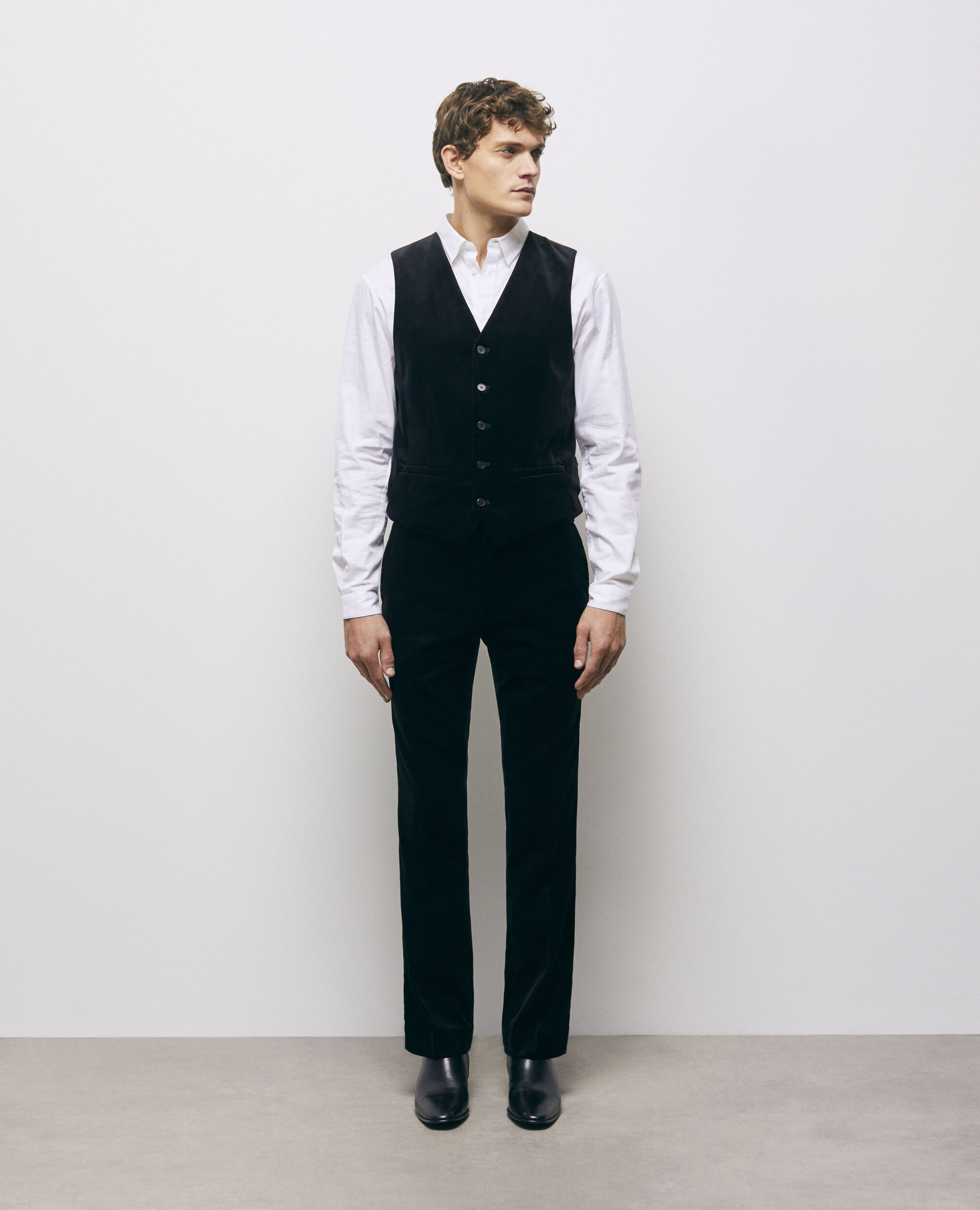 Black Suit Vest | The Kooples