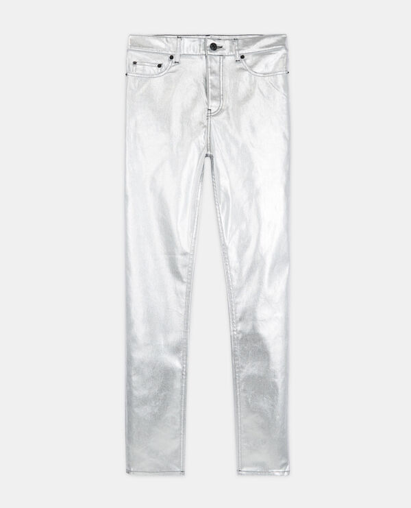 slim gray jeans