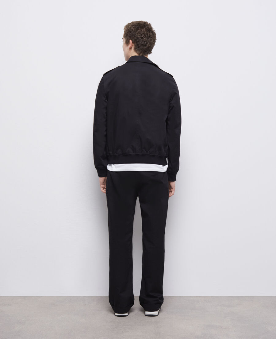 black jacket