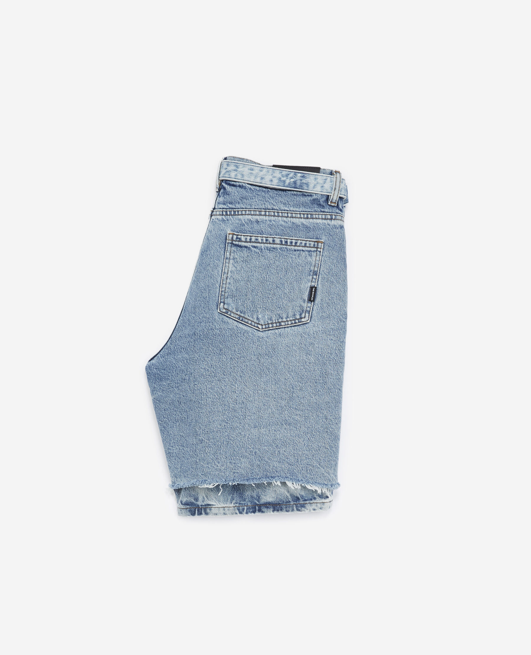 Faded blue denim shorts The Kooples UK