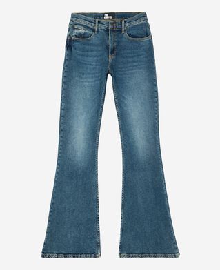 The Kooples WOMEN VINTAGE BLUE blue flare jeans