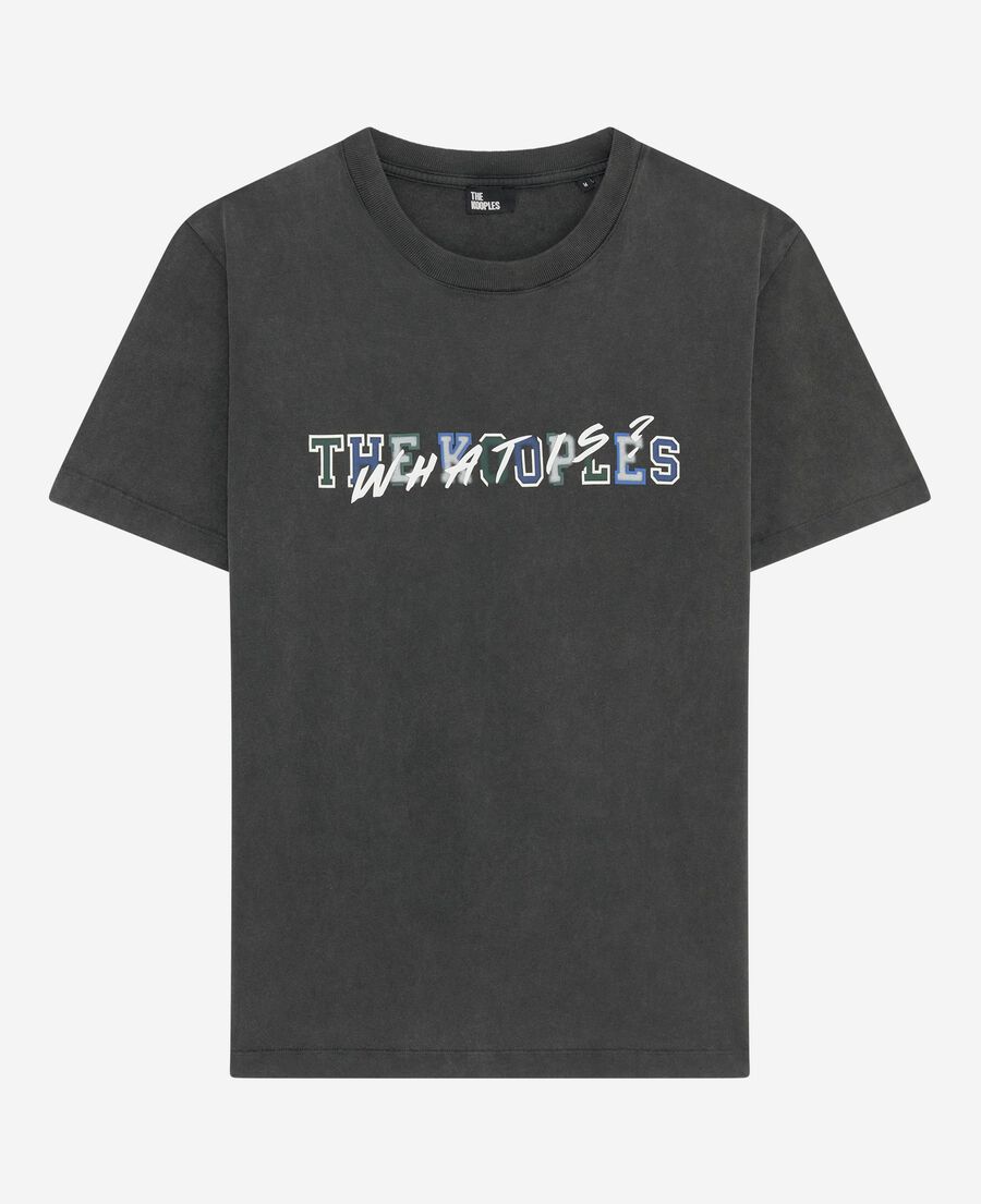 The Kooples MEN BLACK what is black t-shirt