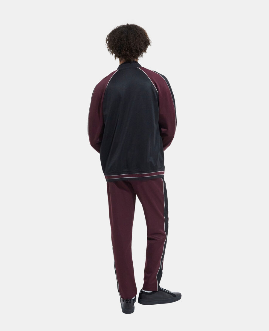 red joggers