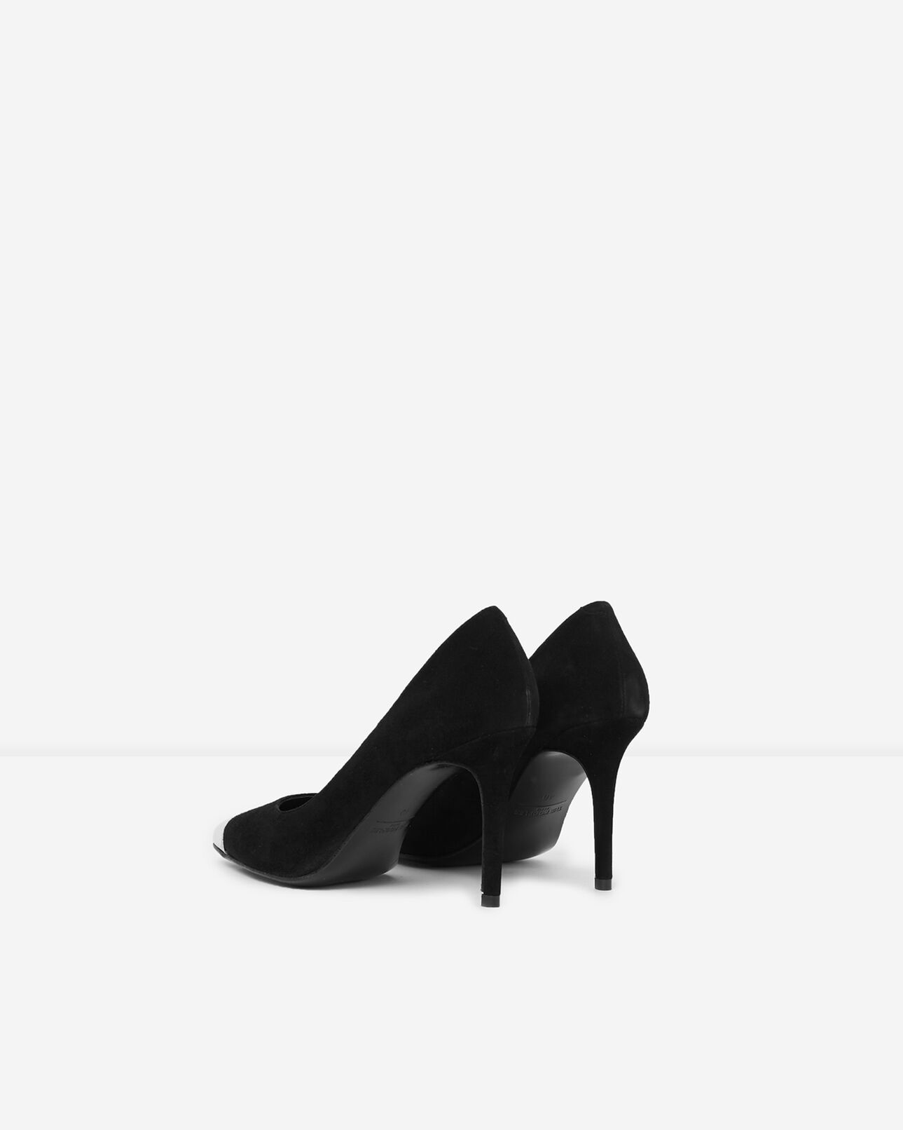 The Kooples FEMME BLACK escarpins rock talons aiguilles noirs
