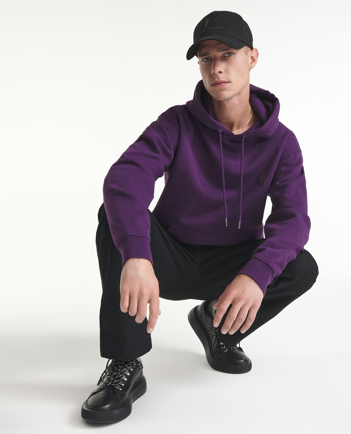 Pull a best sale capuche violet