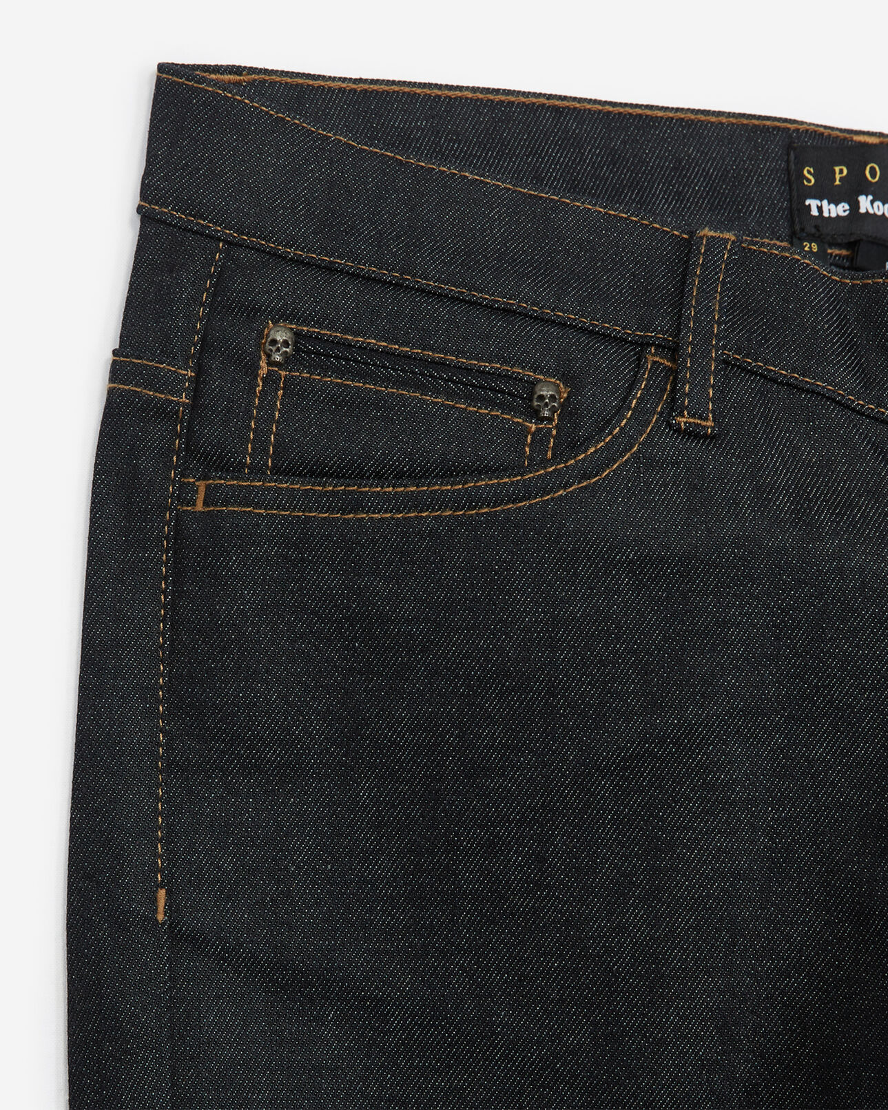 The Kooples HOMBRE BLUE BRUT vaqueros azules en bruto ajustados