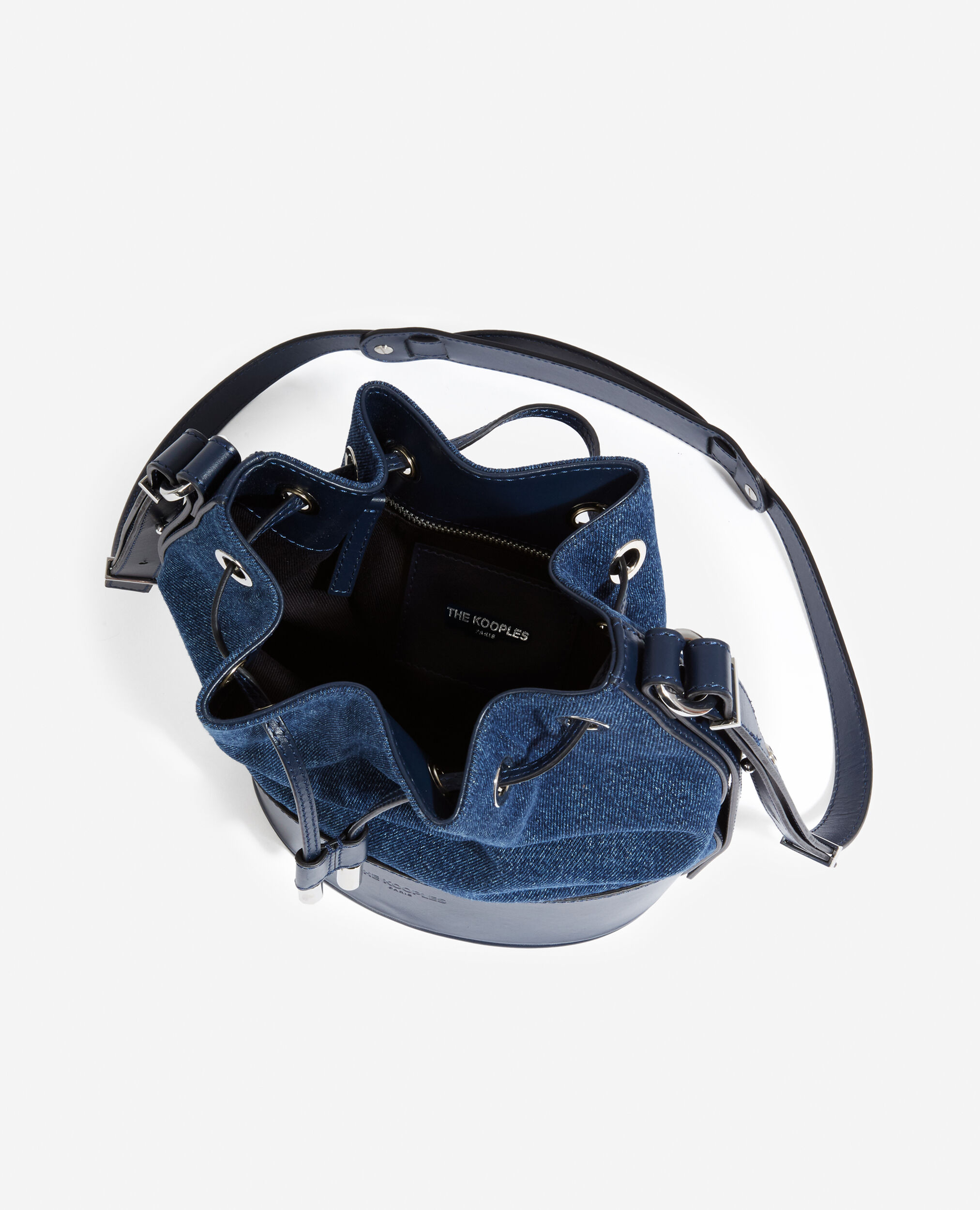 Medium Tina bag in dark blue denim, BLUE DENIM, hi-res image number null