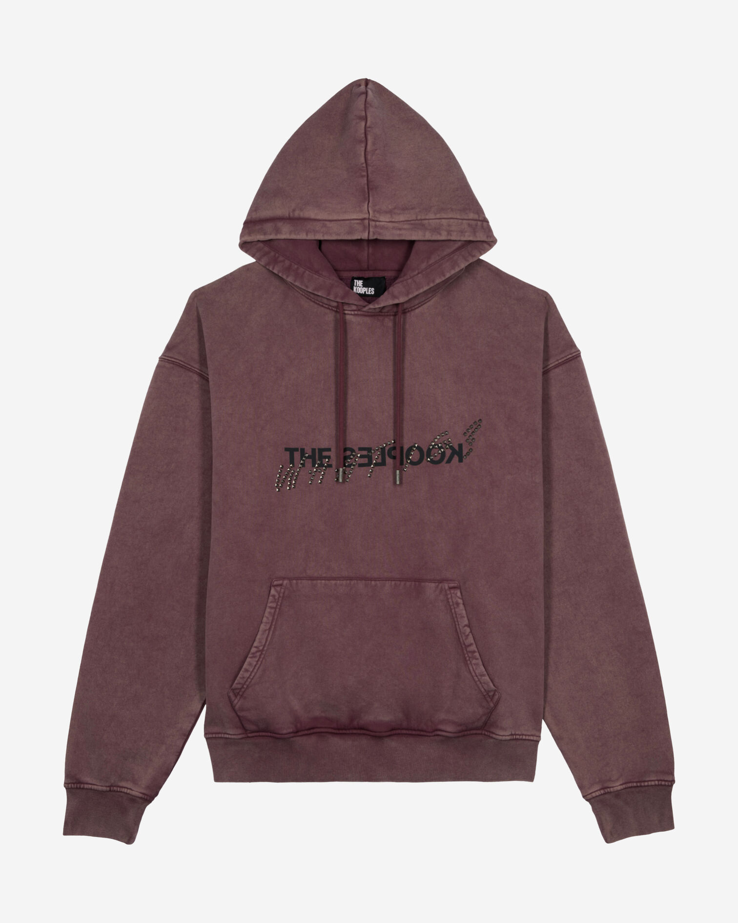 Burgundy What is hooded sweatshirt, FIGUE, hi-res image number null