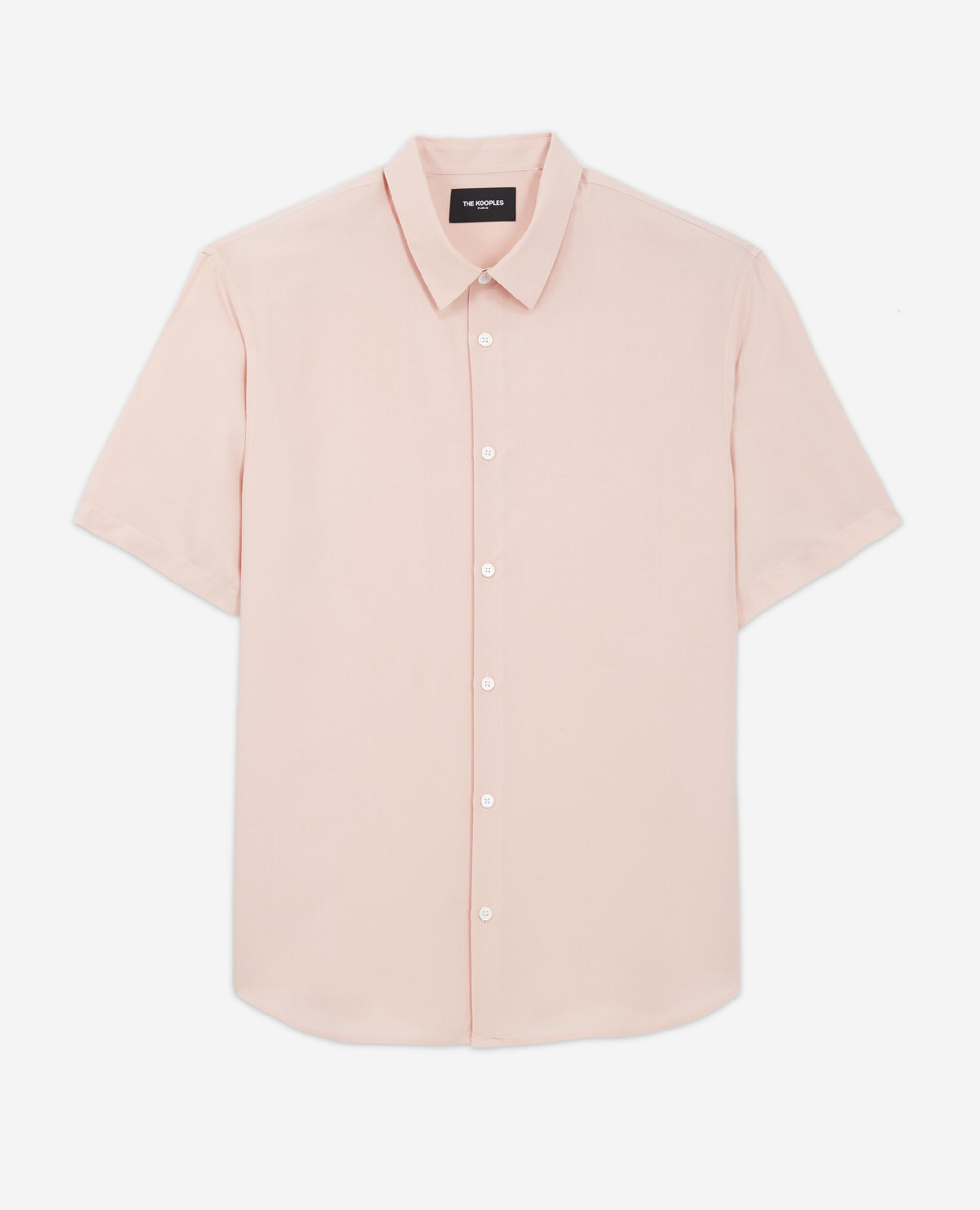 Camisa amplia rosa manga corta, PINK, hi-res image number null