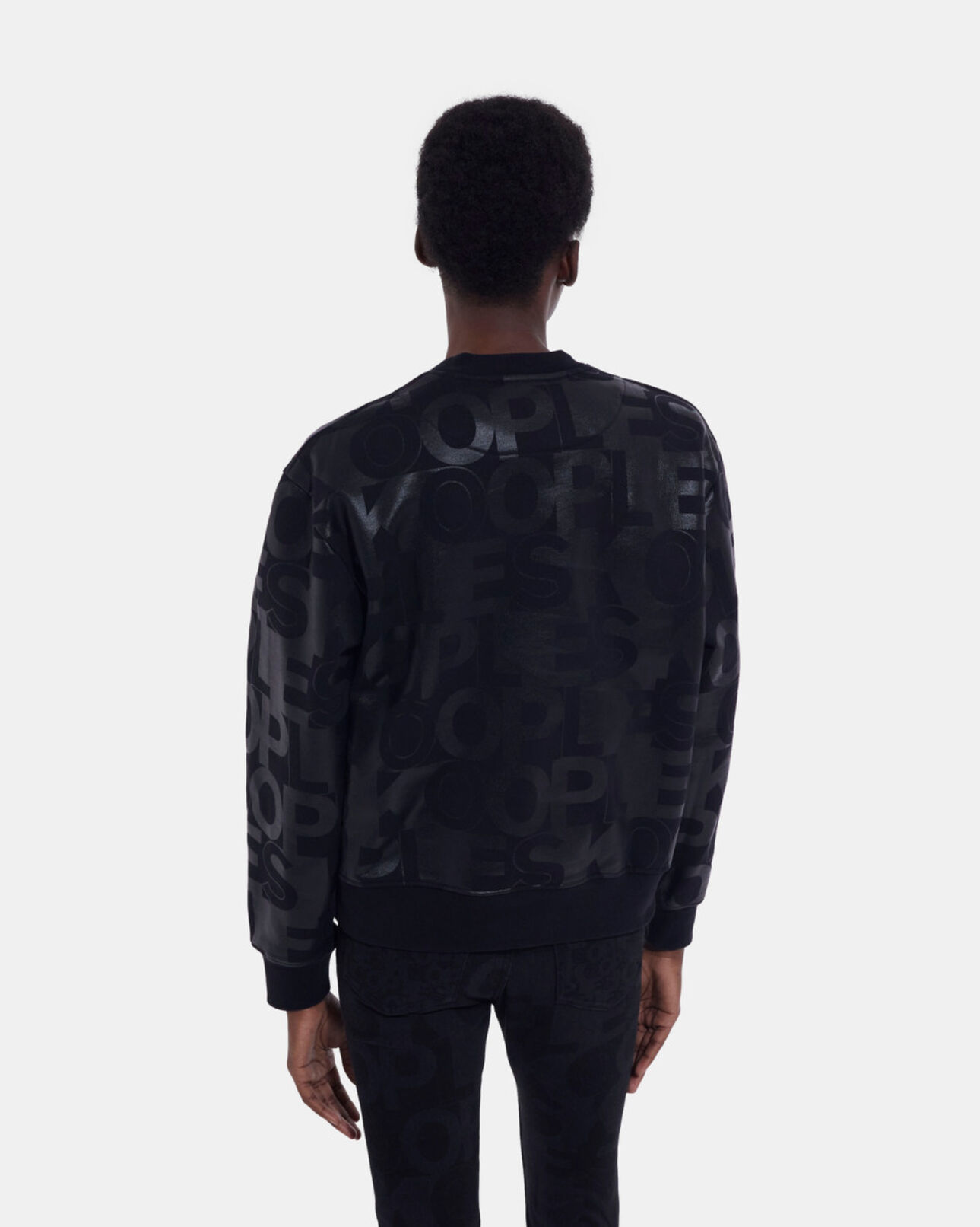 The Kooples FEMME BLACK sweat logo the kooples noir