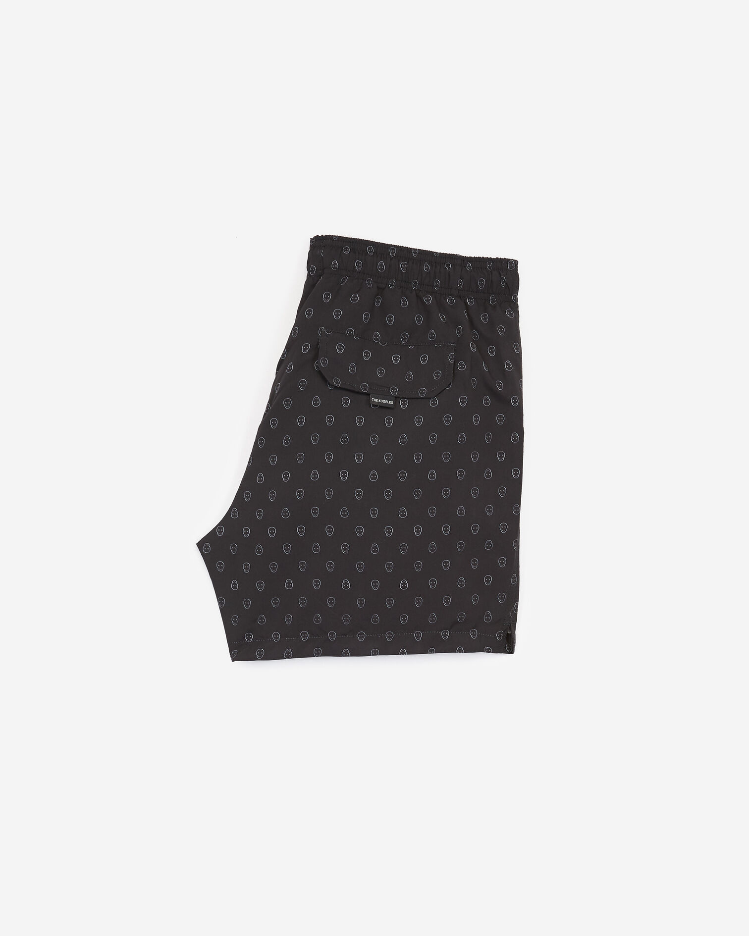 Maillot de bain noir motif tête de mort, BLACK, hi-res image number null