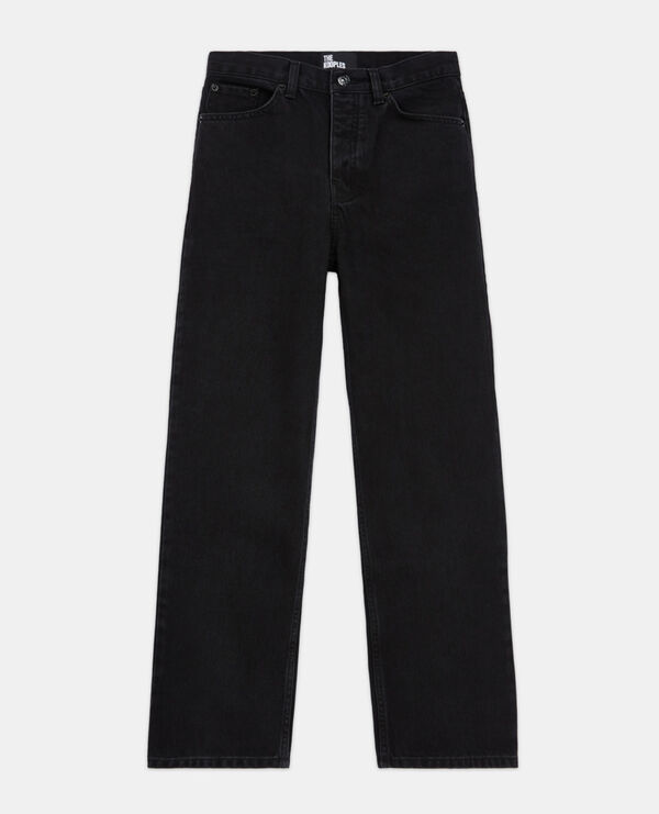 Jean droit noir
