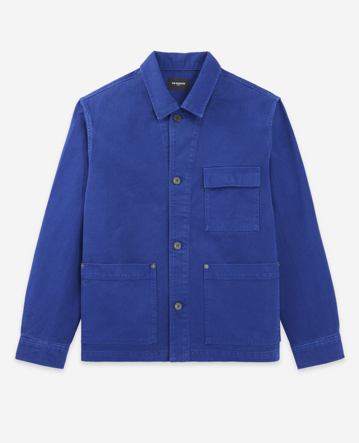 Blue canvas discount jacket mens