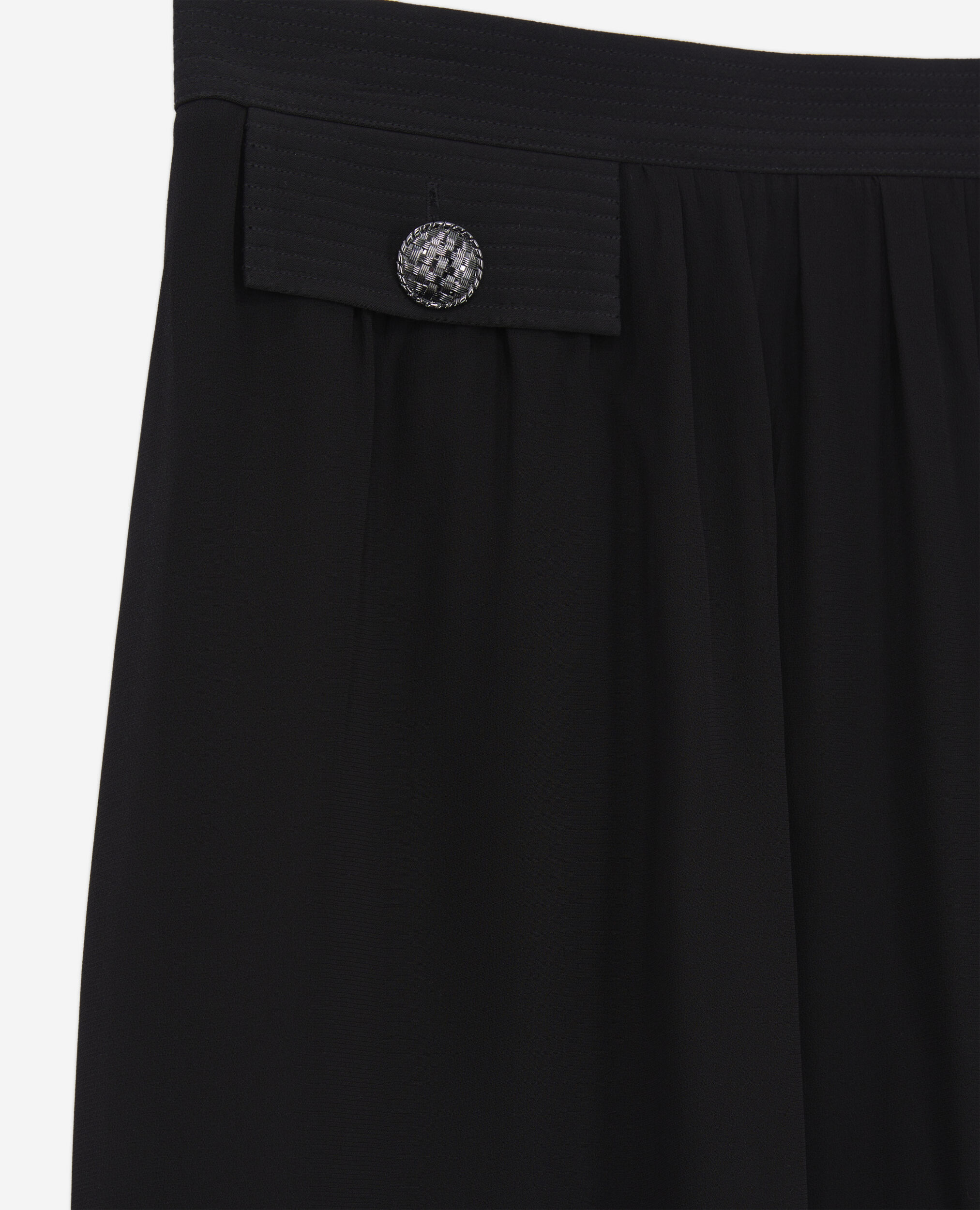 Long black skirt with pockets The Kooples