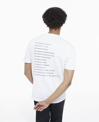 The Kooples H SNOW WHITE white and leopard print what is t-shirt