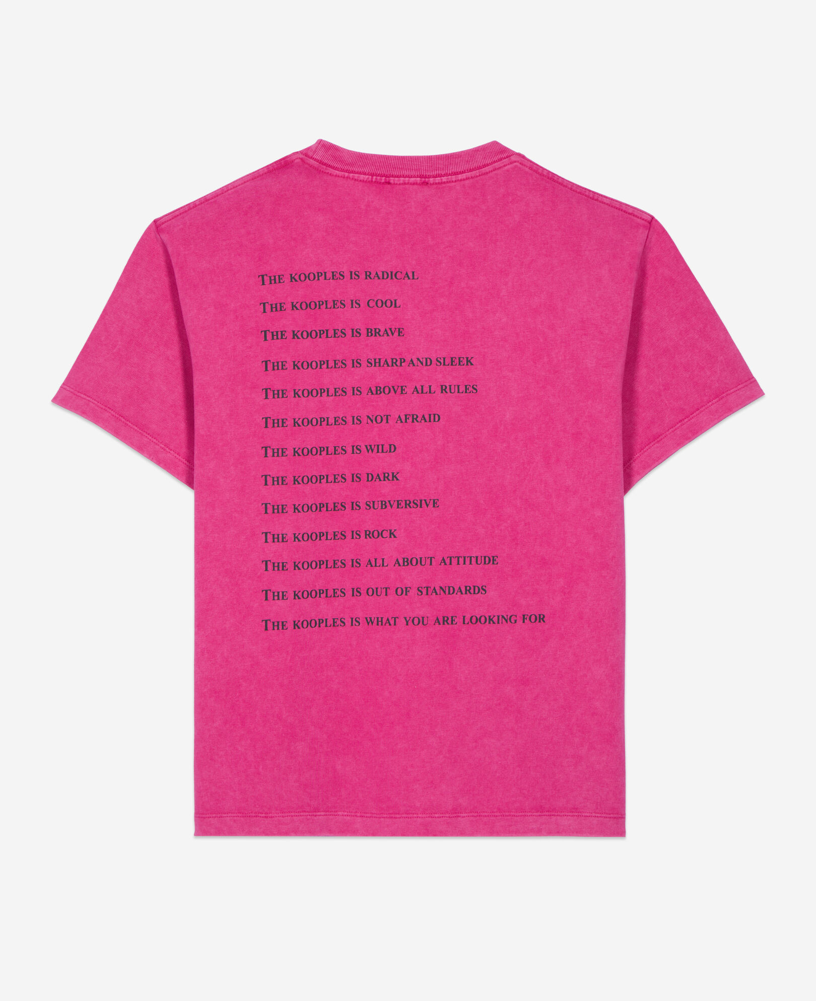 The Kooples WOMEN FUSHIA pink what is t-shirt