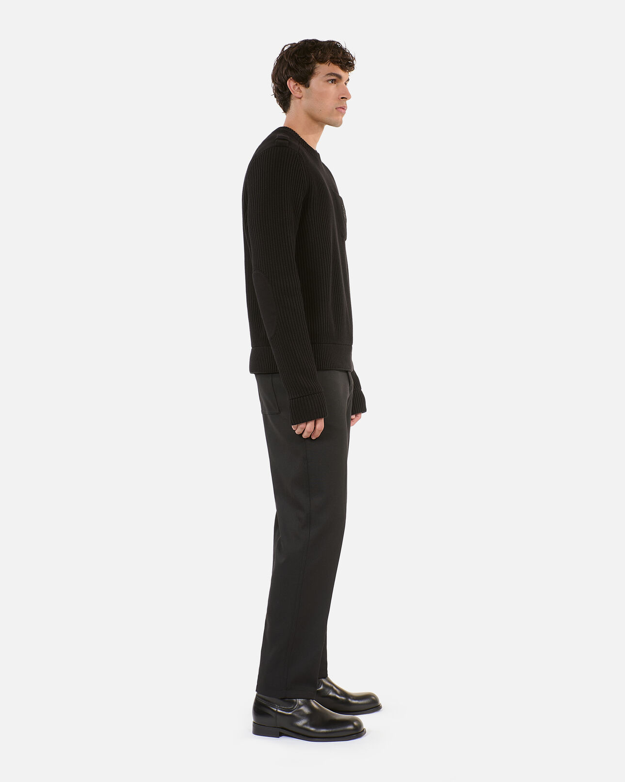 The Kooples MEN BLACK black cotton sweater
