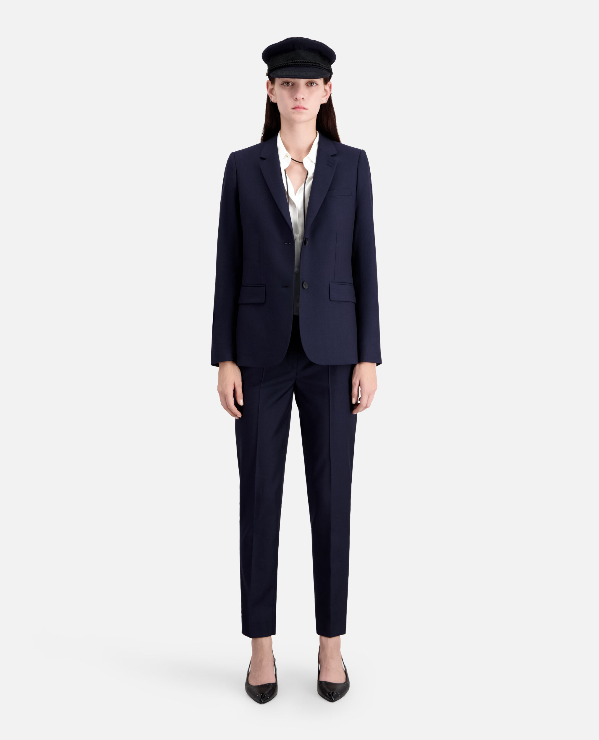 Navy formal cheap jacket women's