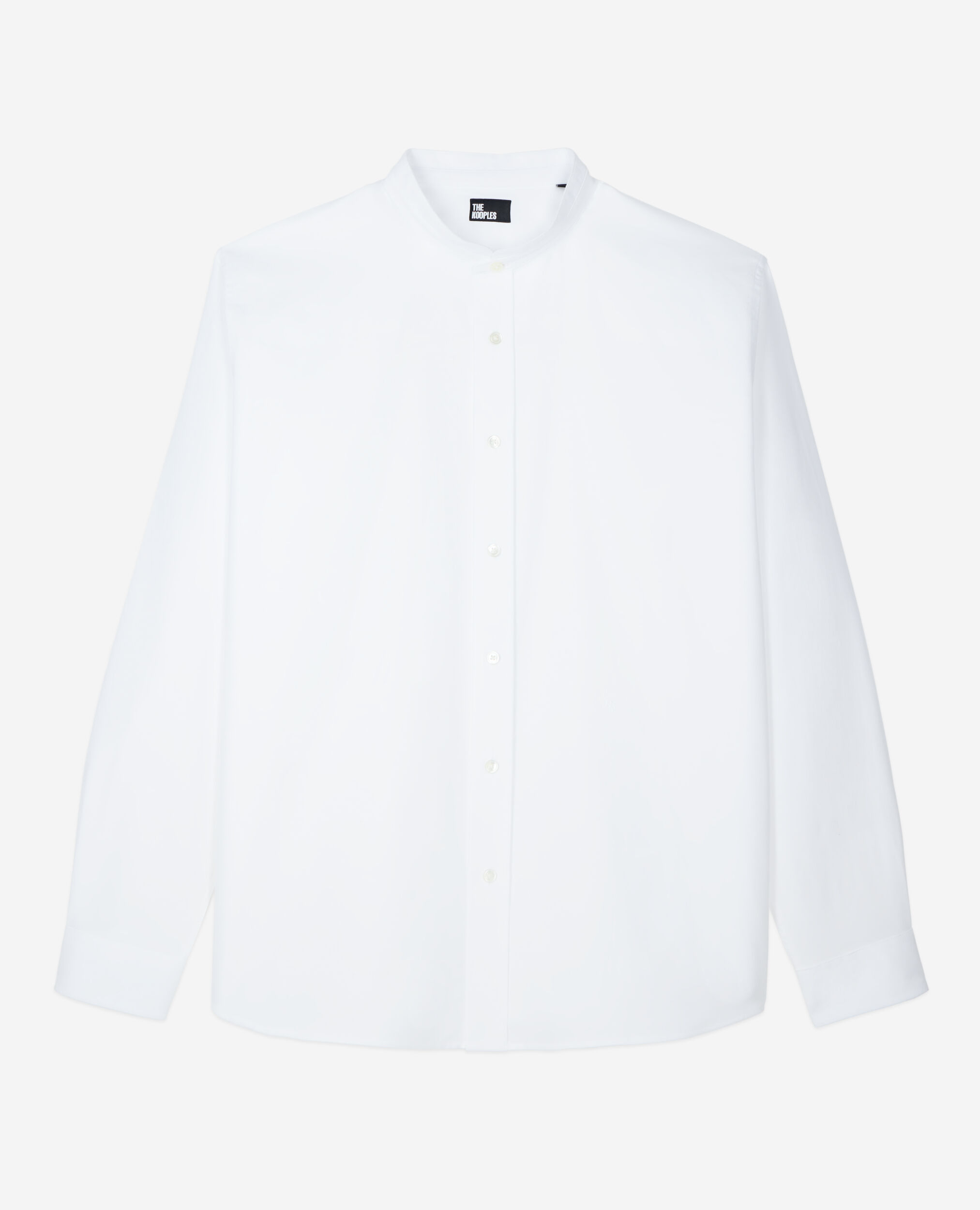 White Oxford shirt, WHITE, hi-res image number null