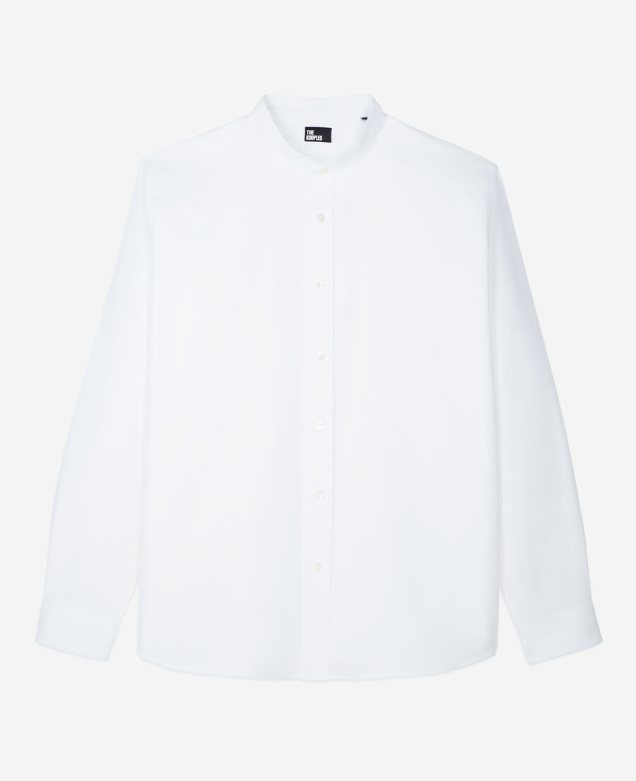 white oxford shirt