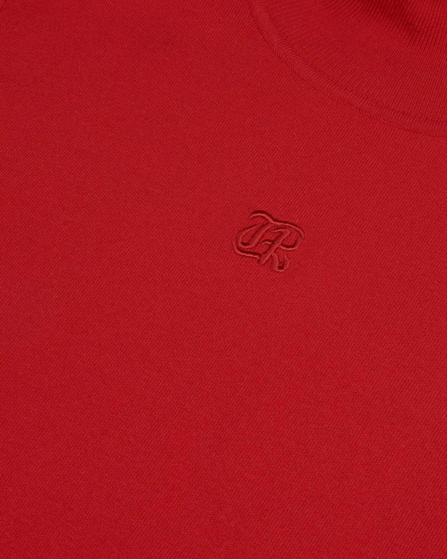 Top en maille rouge, RED, hi-res image number null