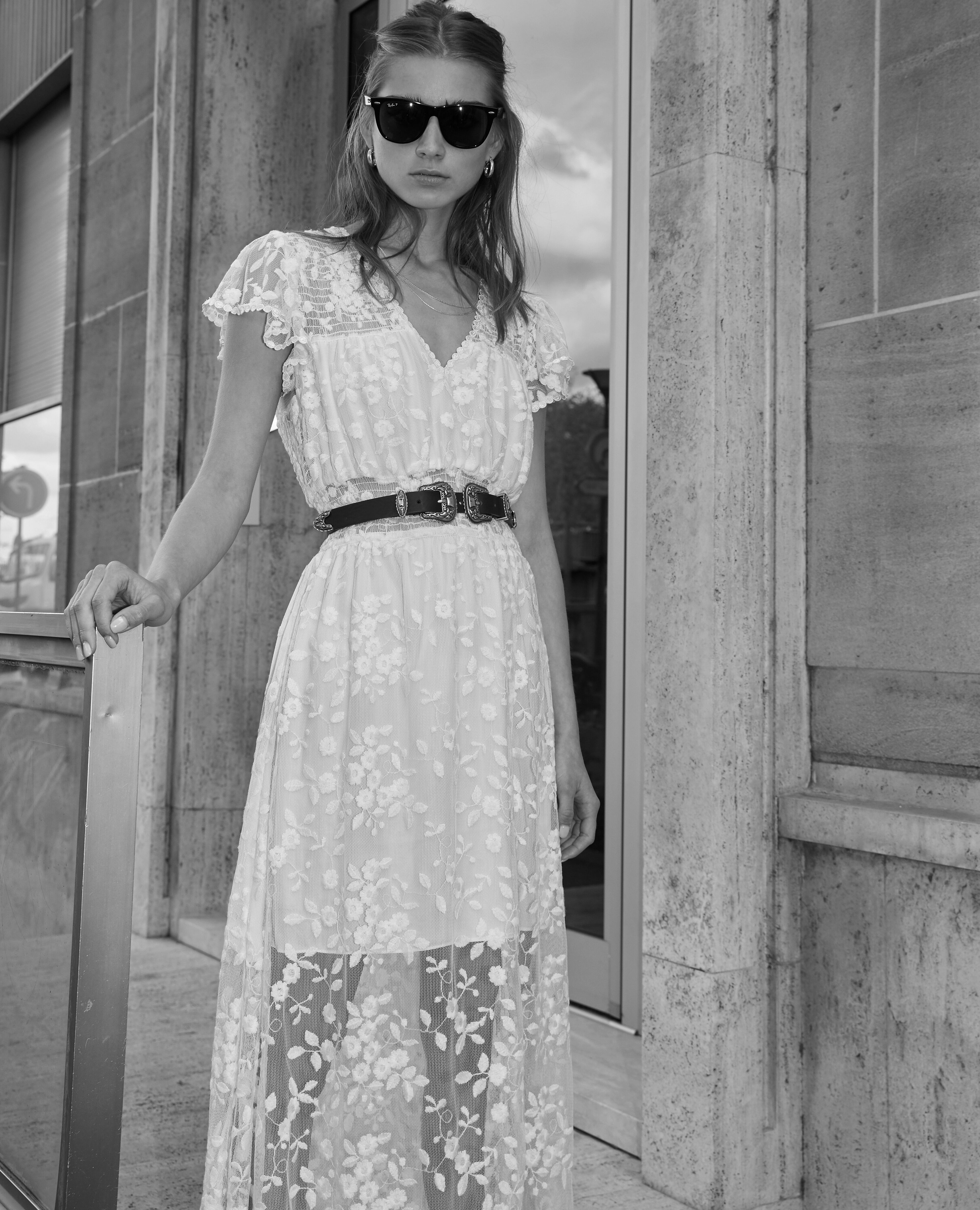 The kooples white lace dress hotsell