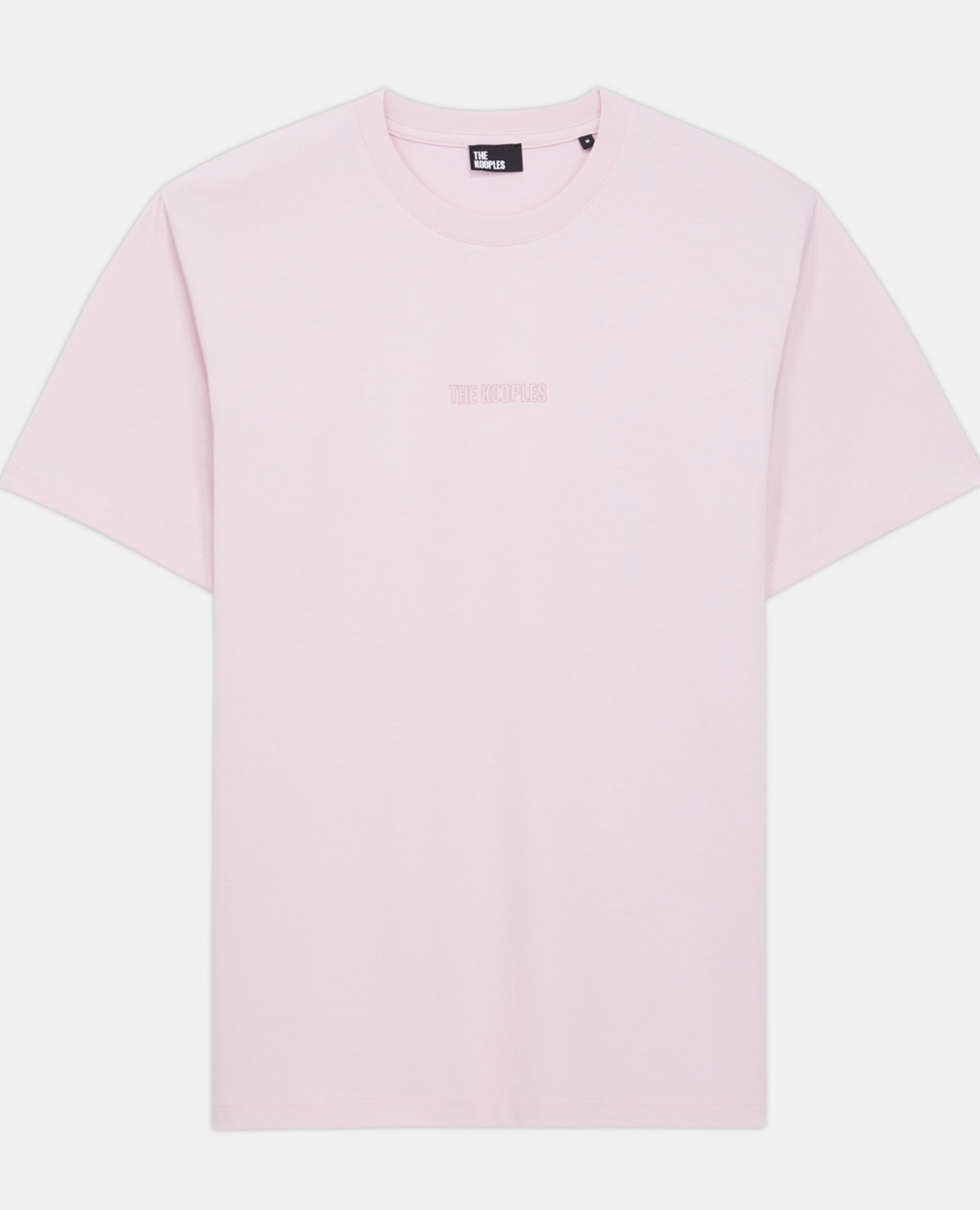 Men's pink t-shirt with logo, PALE PINK, hi-res image number null