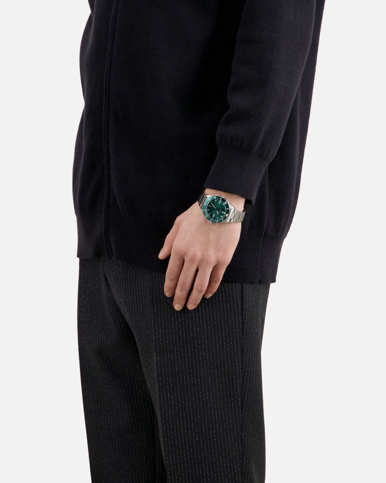 The Kooples MIXED SILVER silver time keeper watch