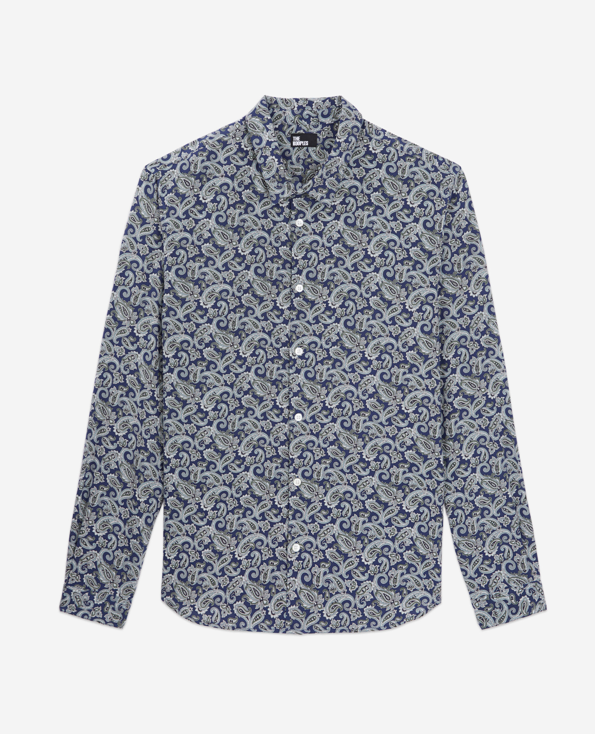 Printed shirt, NAVY / BLUE, hi-res image number null