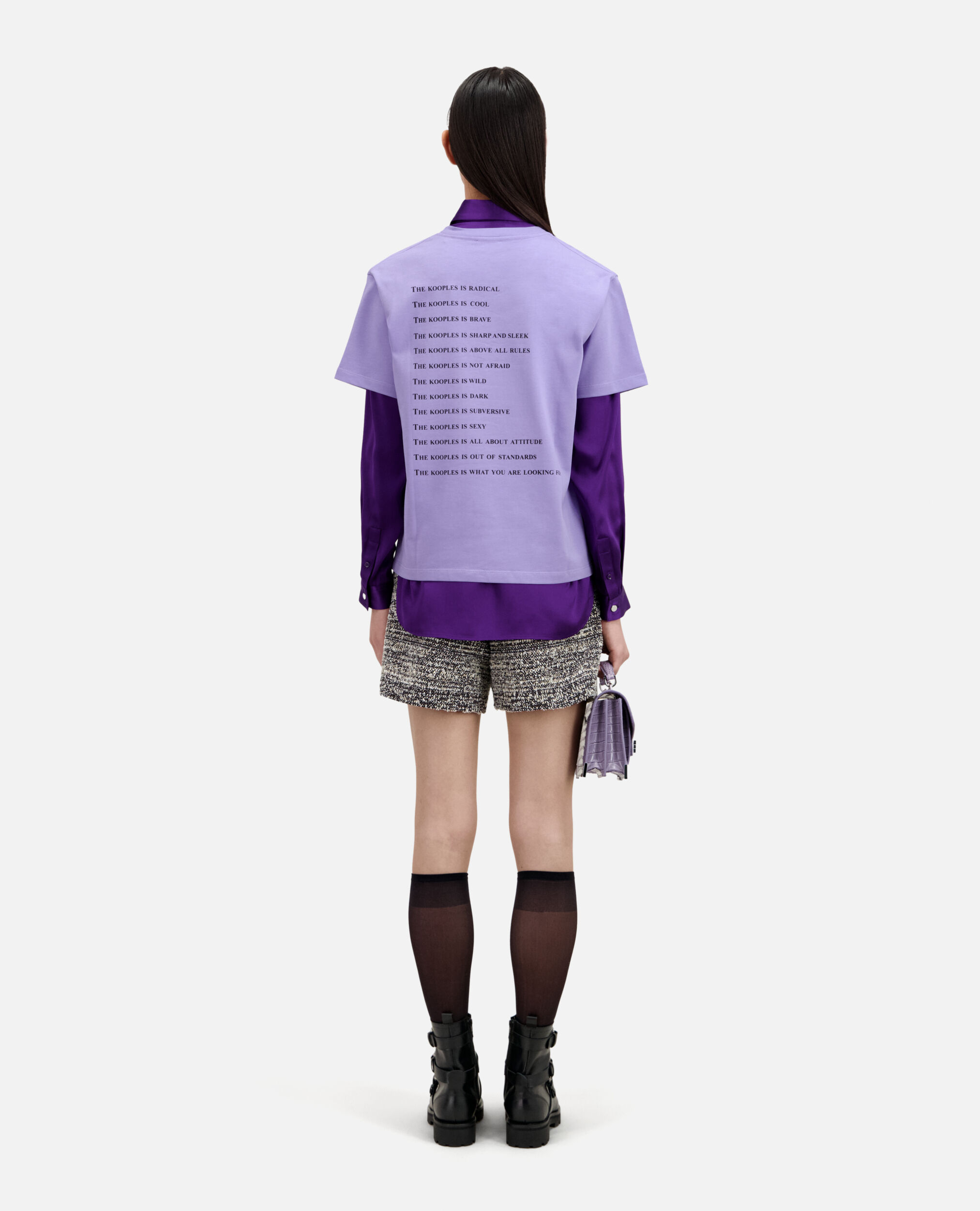 What is mauve t-shirt, LIGHT PURPLE, hi-res image number null