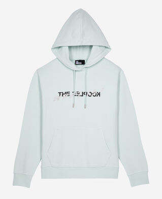 The Kooples WOMEN BABY BLUE what is hoodie light blue