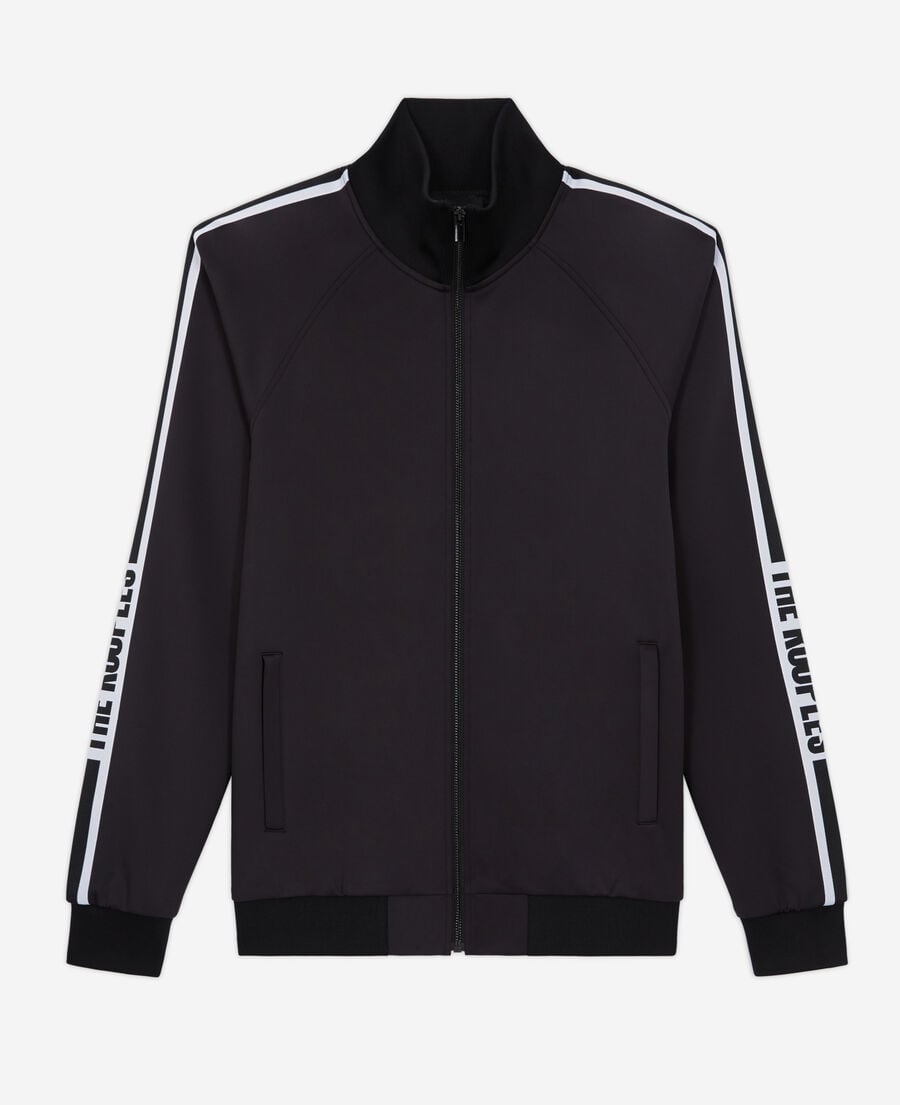 The Kooples HOMME BLACK blouson à logo noir