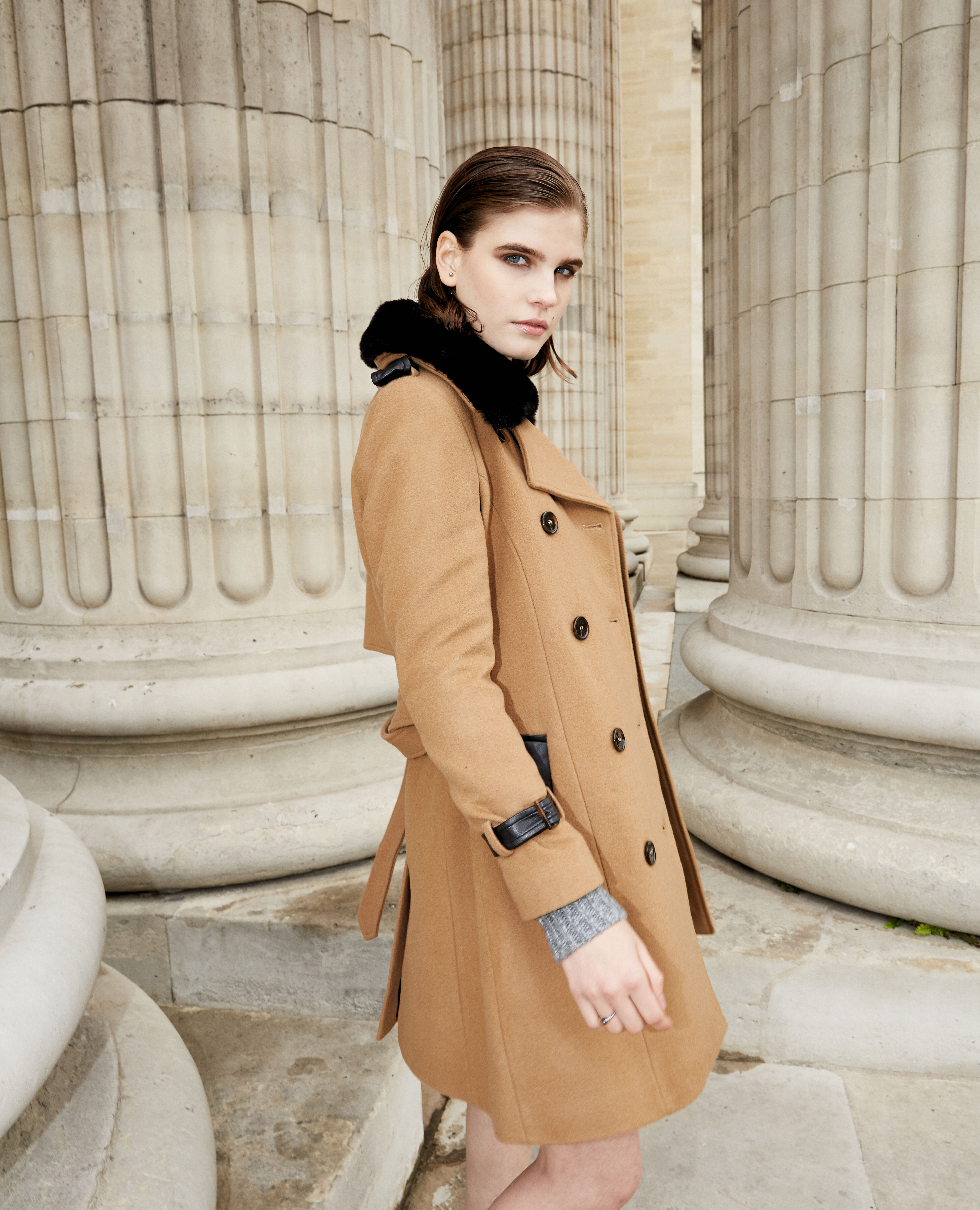 Trench 2025 laine femme