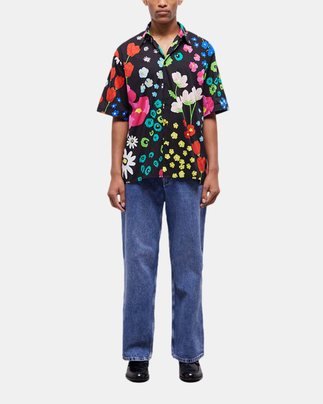 The Kooples HOMME MULTICOLORE/BLACK chemise imprimée en coton