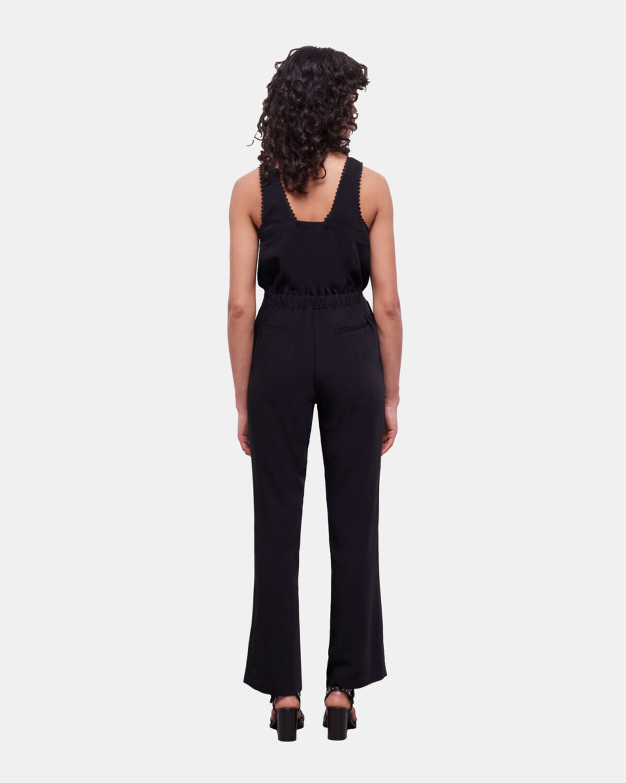 The Kooples WOMEN BLACK black jumpsuit