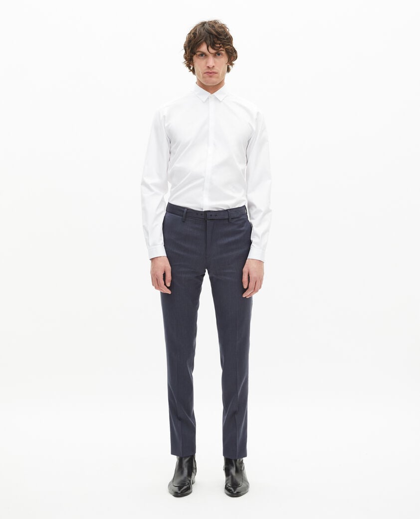 The Kooples MEN WHITE classic white collar shirt