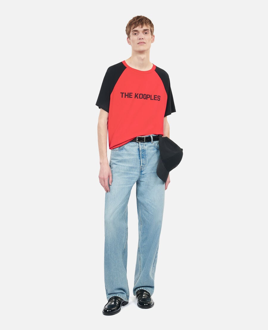 The Kooples MEN RUBIS red logo t-shirt