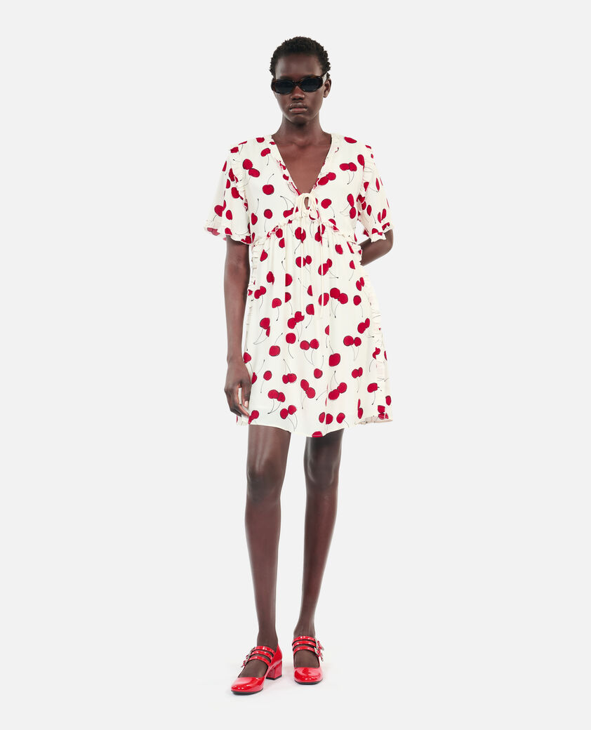 The Kooples DAMEN RED rote babies aus leder mit schließe