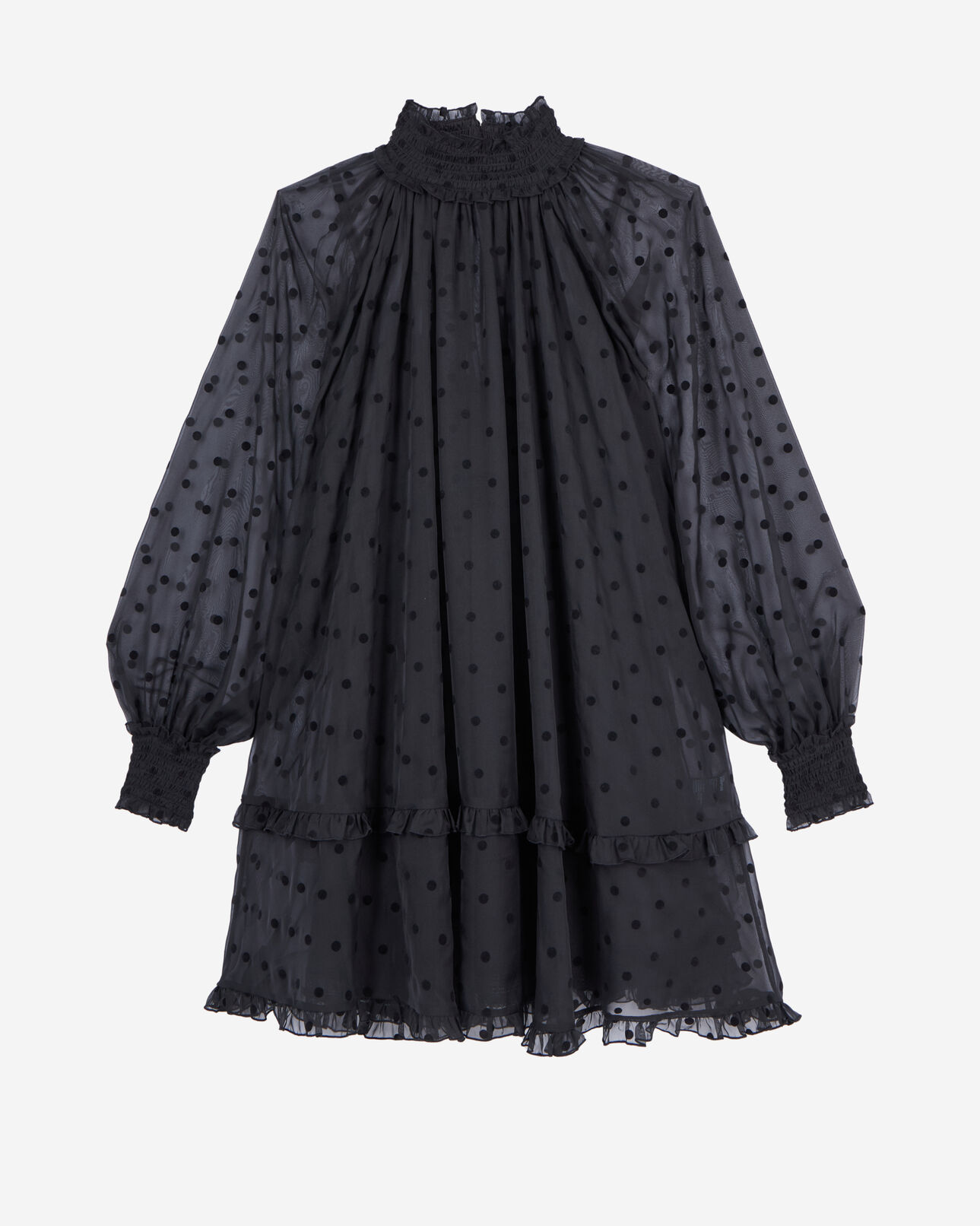 The Kooples WOMEN BLACK short black dress