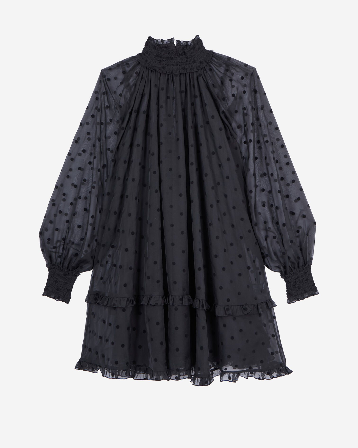Short black dress, BLACK, hi-res image number null