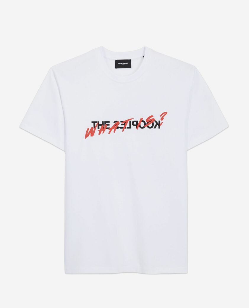 The Kooples MEN WHITE white what is t-shirt