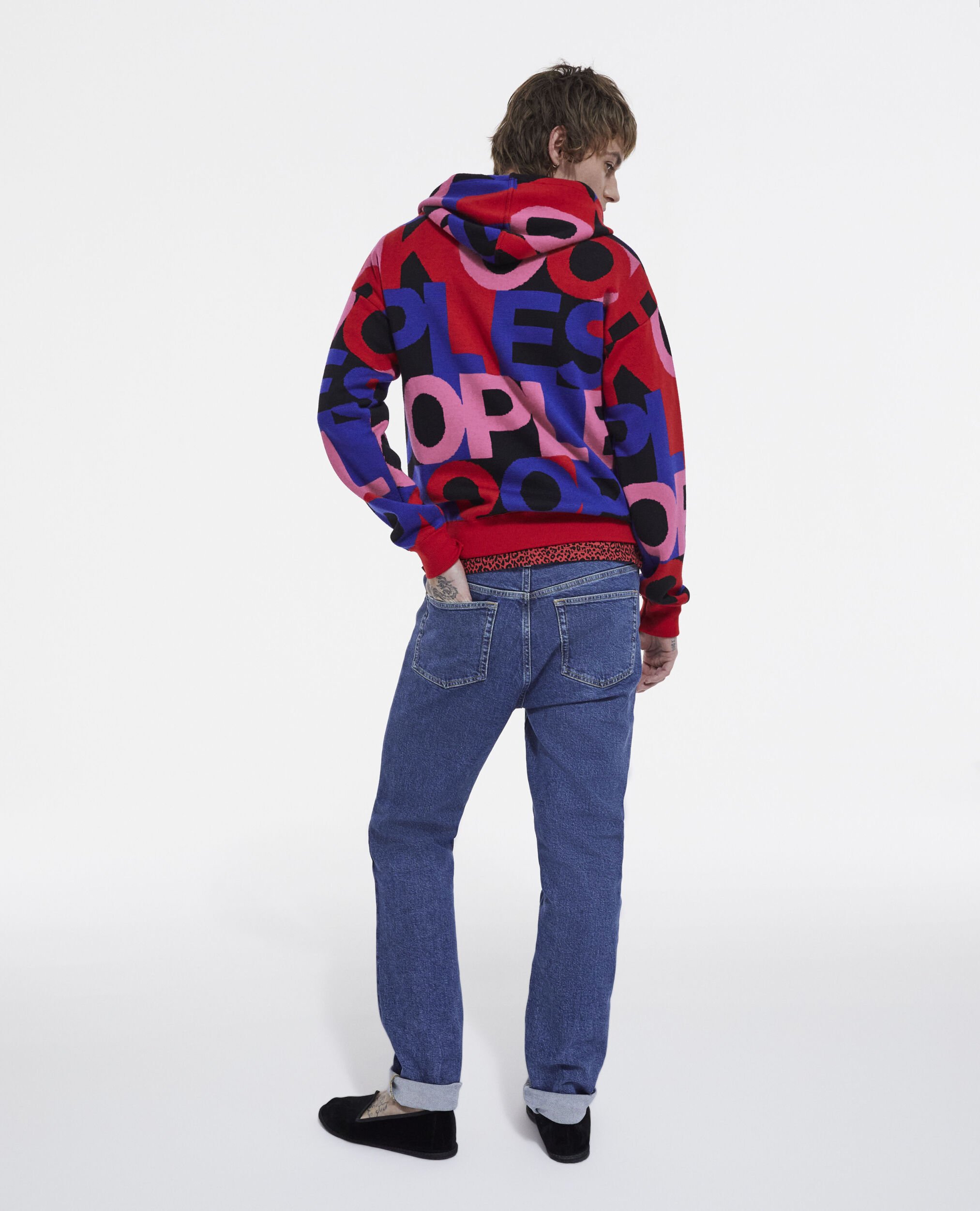 Sweatshirt with multicolored logo, MULTICOLOR, hi-res image number null