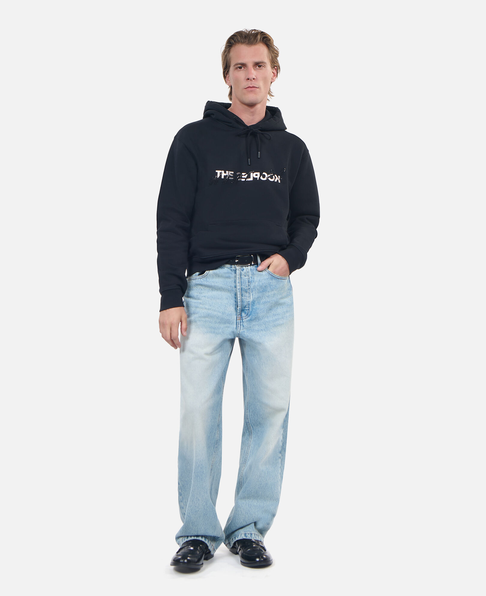The Kooples MEN BLACK black what is hoodie