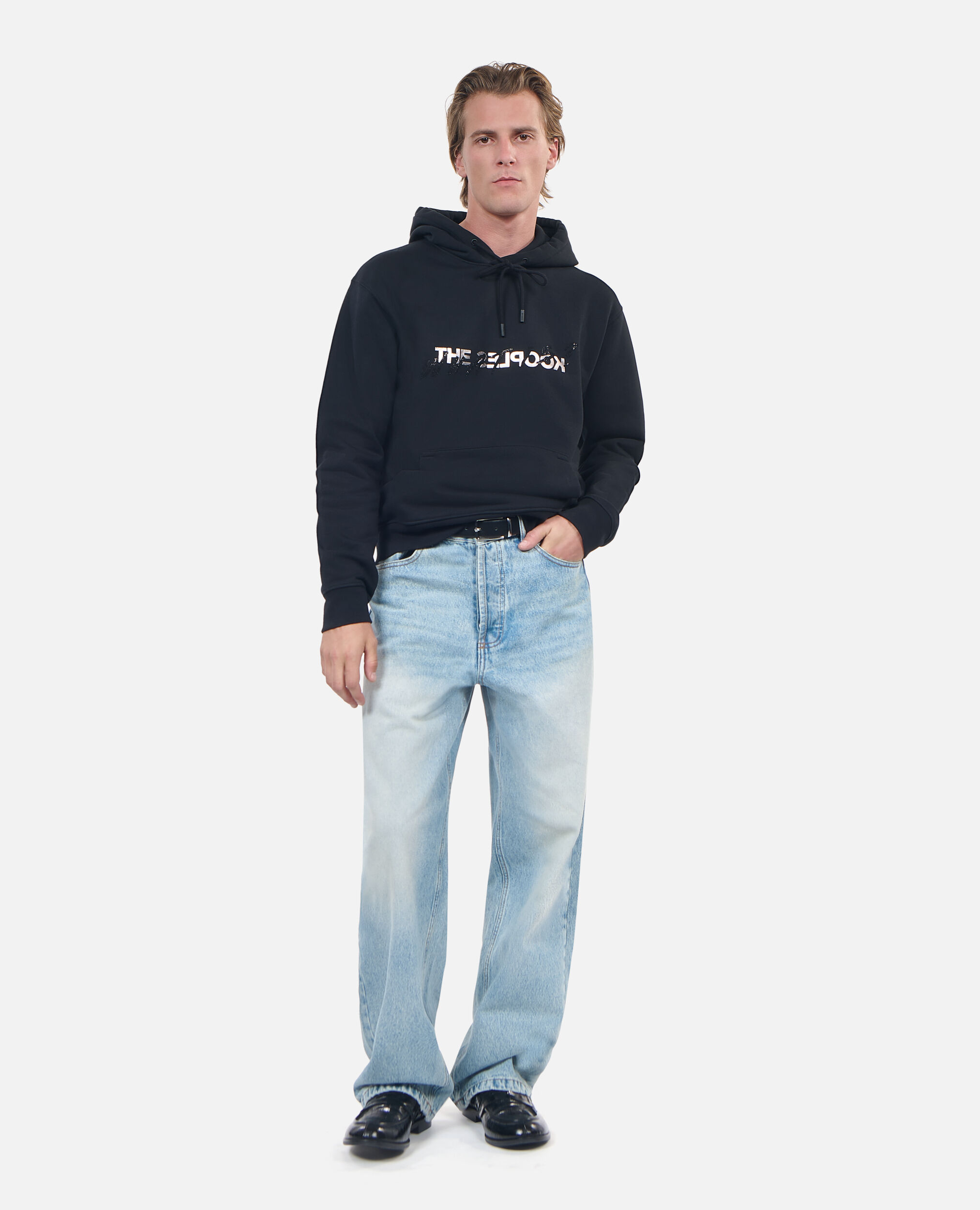 Black What is hoodie, BLACK, hi-res image number null