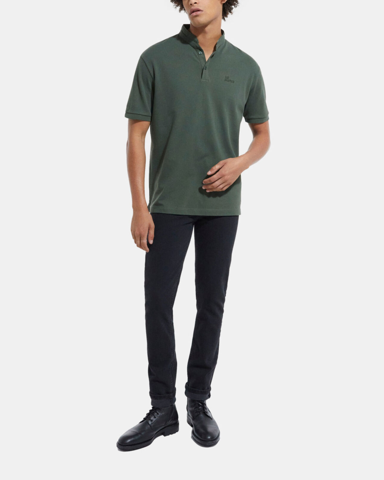 The Kooples MEN FORET green polo